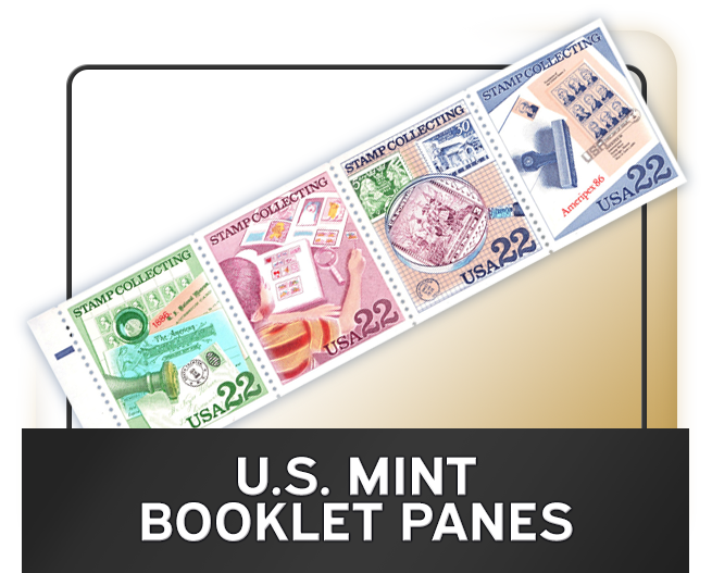 H.E. Harris U.S. Mint Booklet Panes