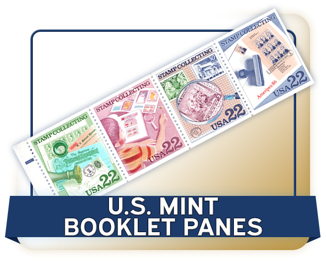 H.E. Harris U.S. Mint Booklet Panes