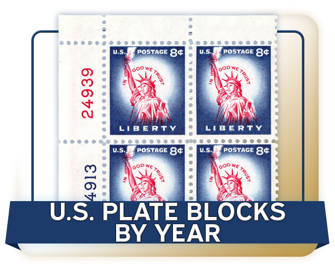 H.E. Harris U.S. Plate Blocks