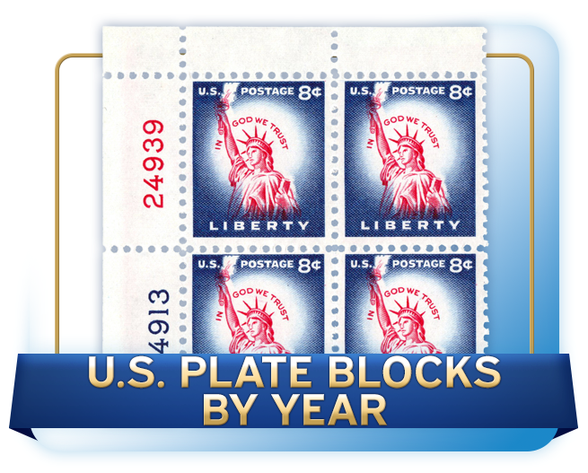 H.E. Harris U.S. Plate Blocks