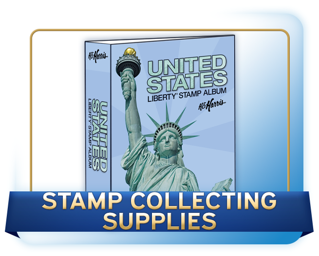 H.E. Harris Stamp Collecting Supplies