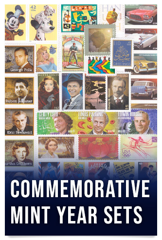 H.E. Harris Commemorative Mint Year Sets