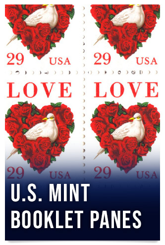 H.E. Harris U.S. Mint Booklet Panes