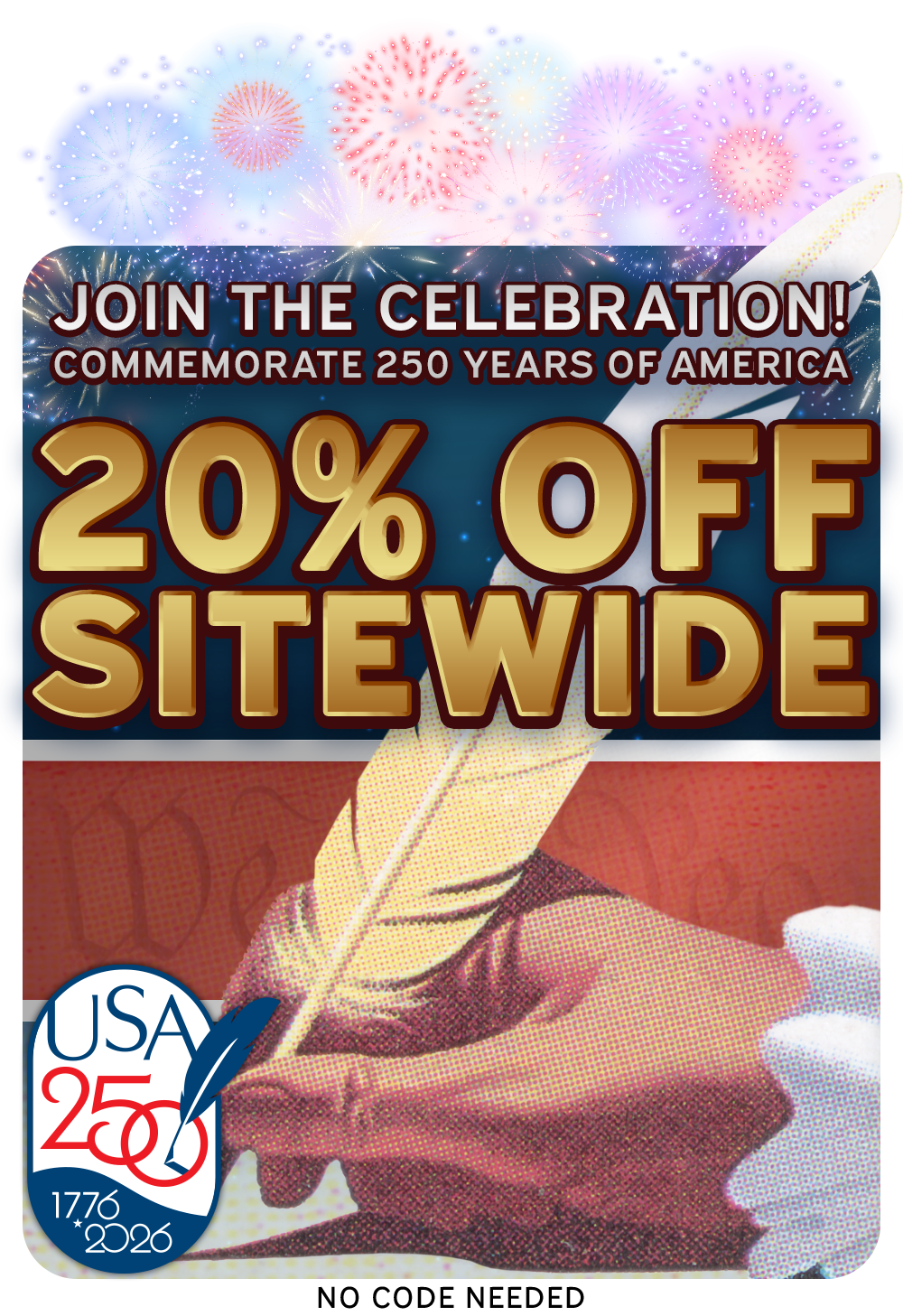 H.E. Harris 4th of July sale