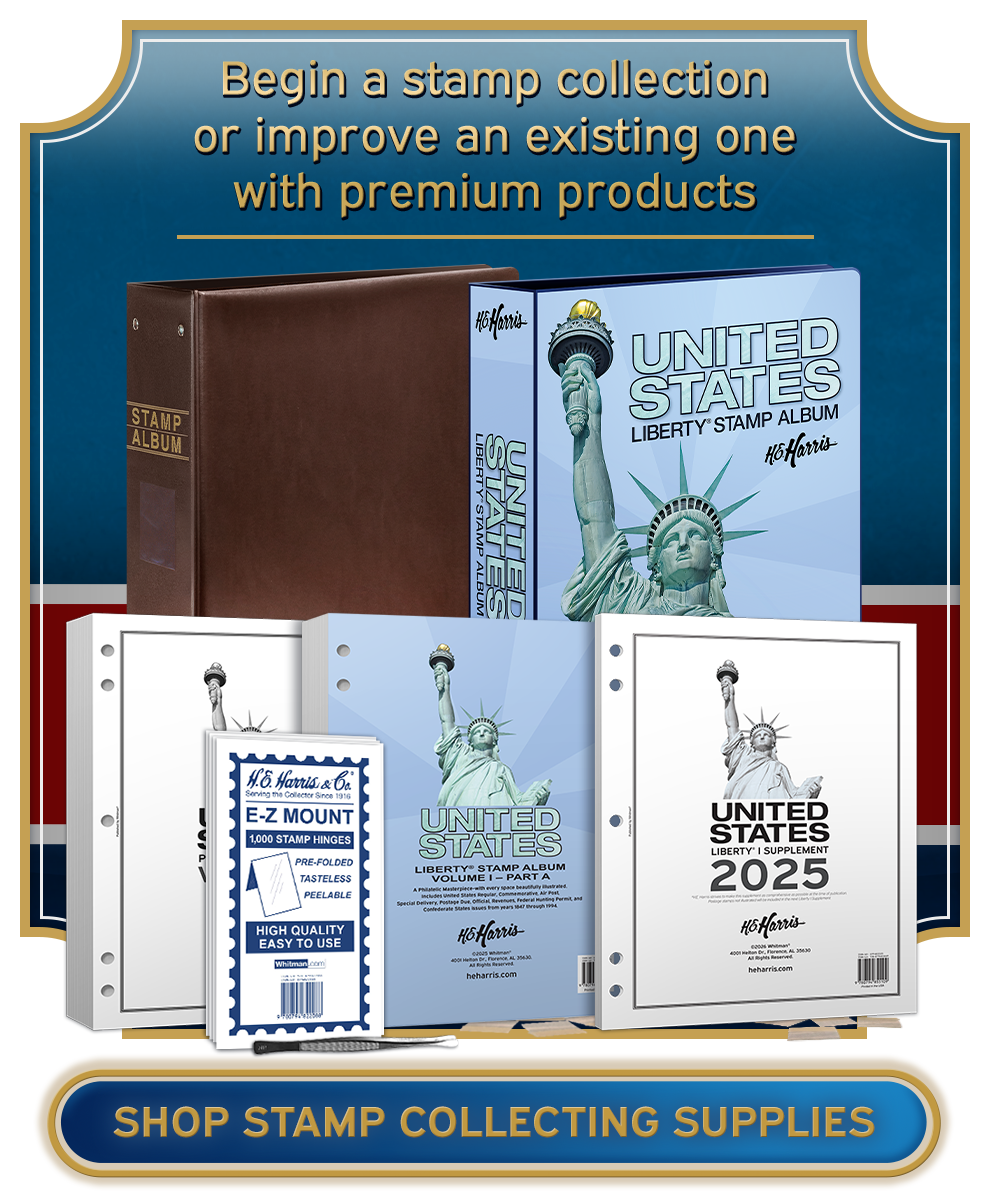 H.E. Harris Shop Stamp Collecting Supplies
