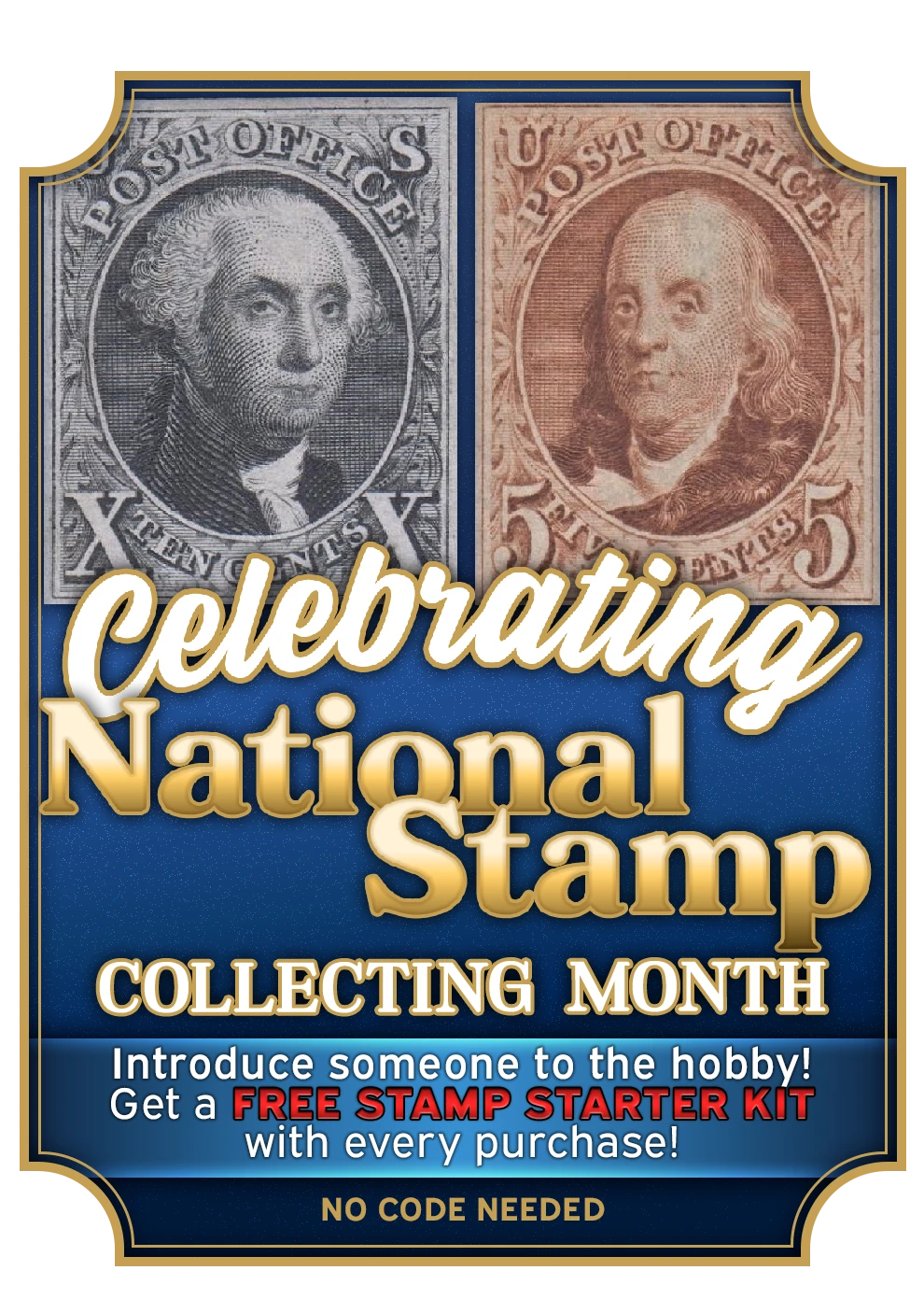 National Stamp Collecting Month