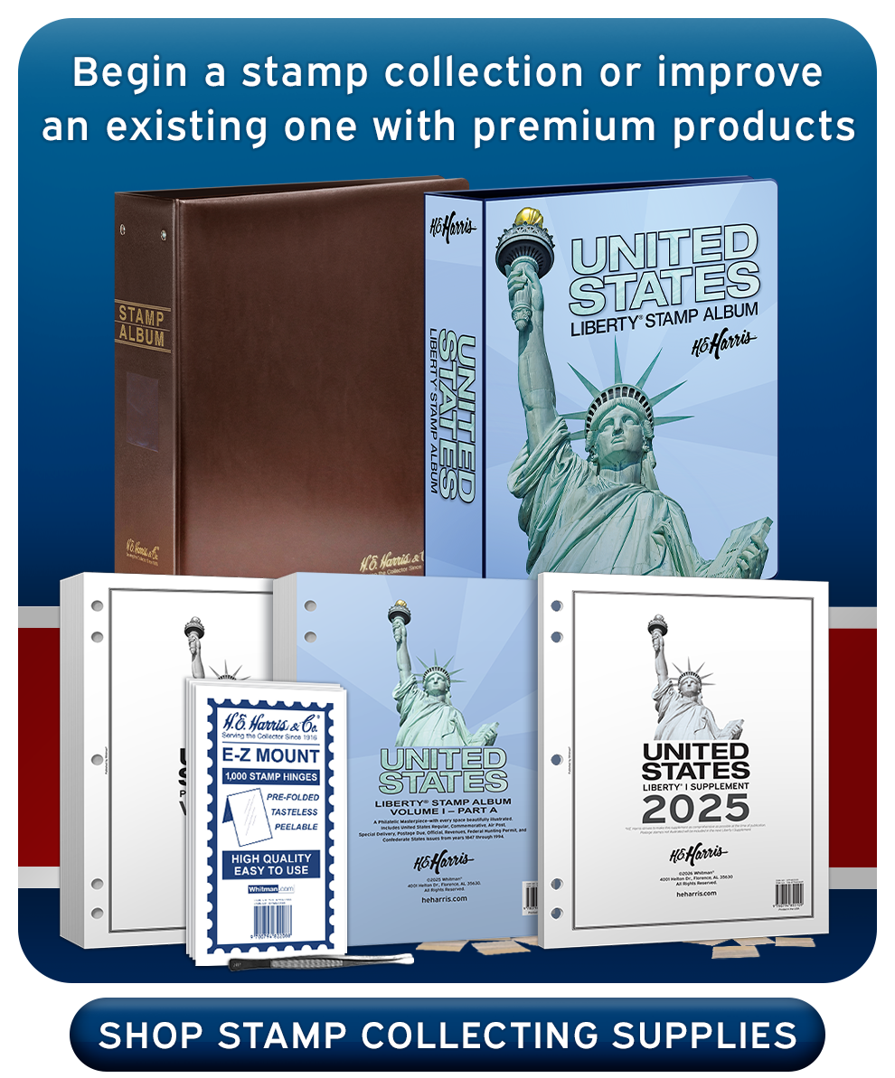 H.E. Harris Shop Stamp Collecting Supplies