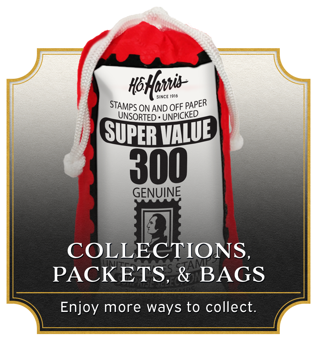 H.E. Harris Collections, Packets, & Bags