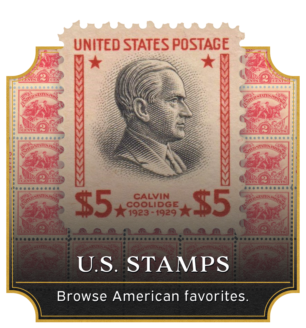 H.E. Harris Shop U.S. Stamps